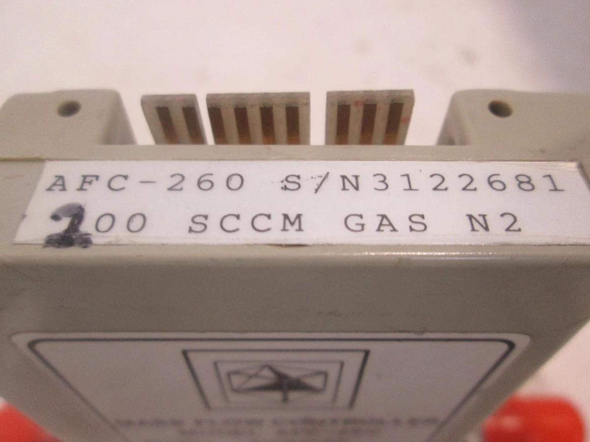 Used ASM, AFC-260, Mass Flow Controller, 200 SCCM, N2, Used