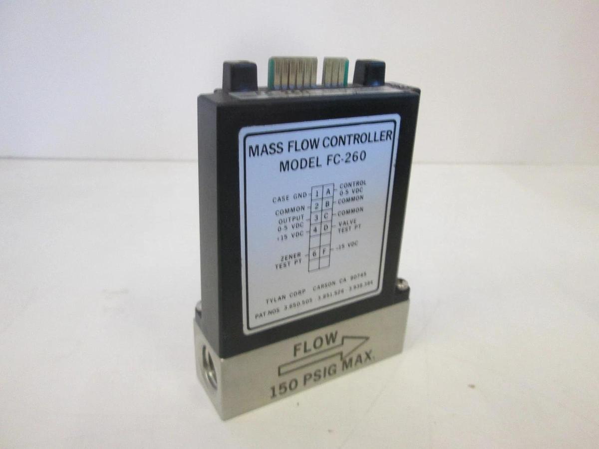 Used Tylan, FC-260, Mass Flow Controller, H2, 500 SCCM, Used