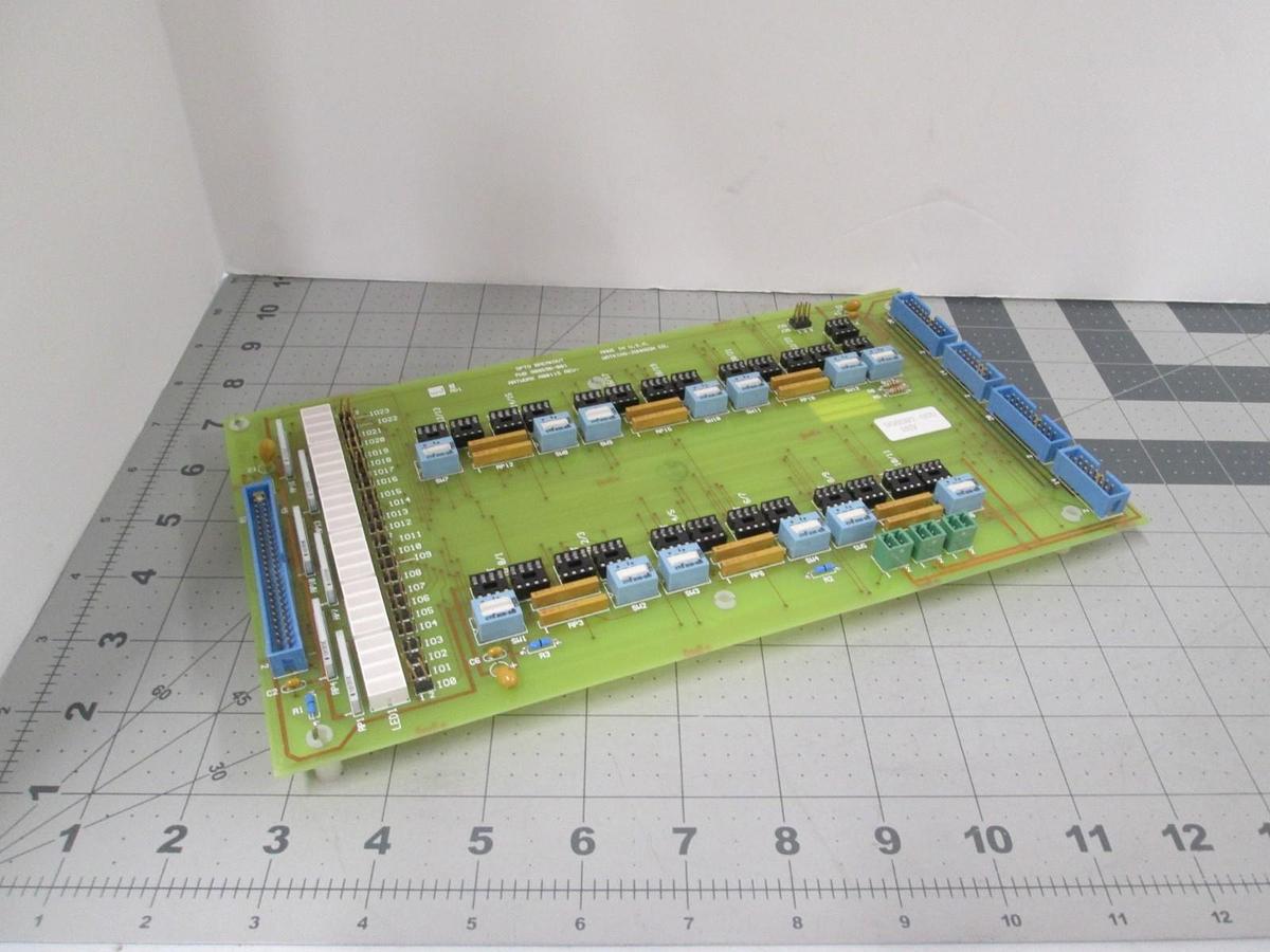 Watkins Johnson, 908597-005, Opto Breakout PCB Assy, WJ999, WJ1500, New
