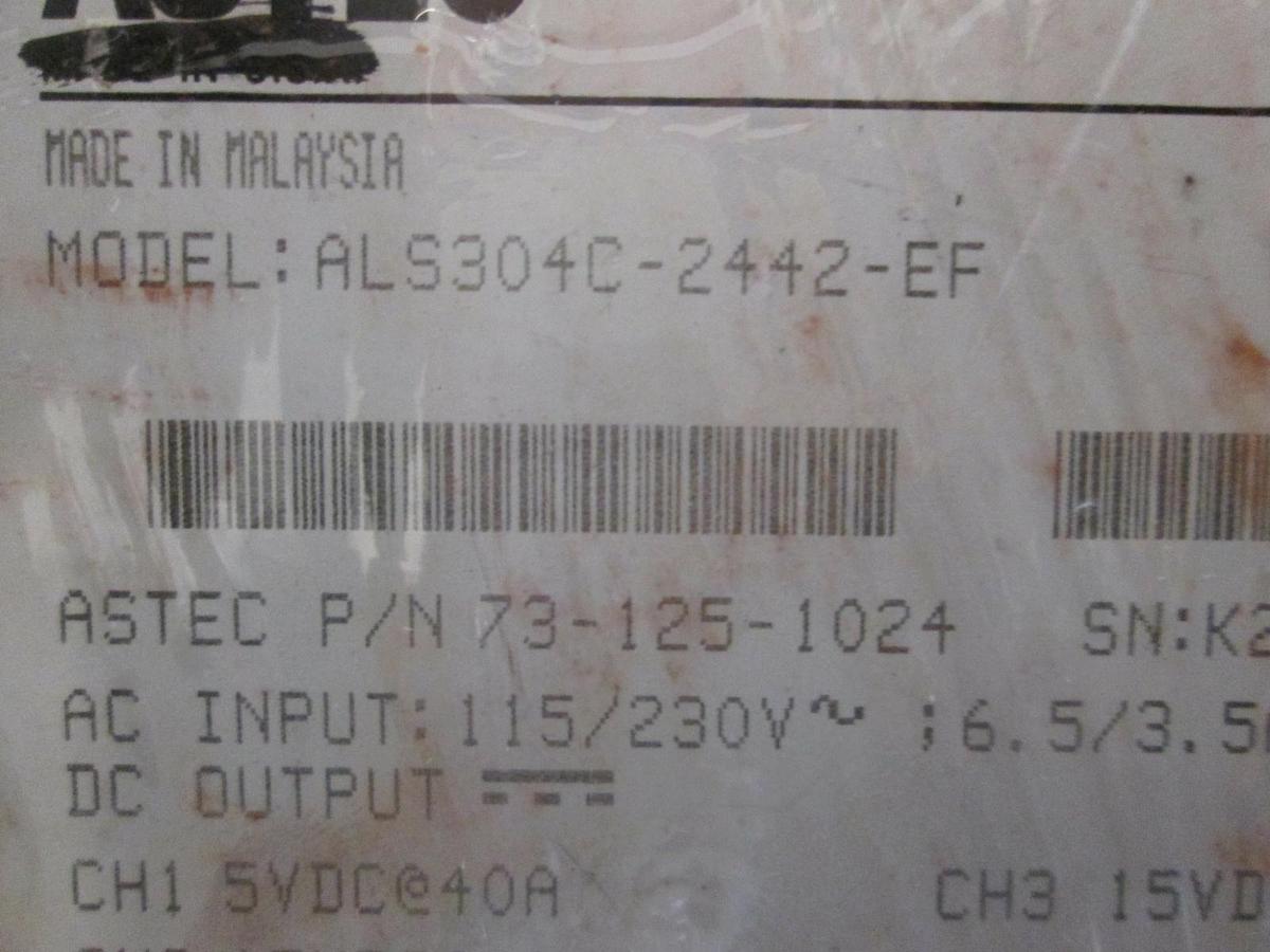 Used ASTEC, Power Supply, ALS304C-2442-EF, New