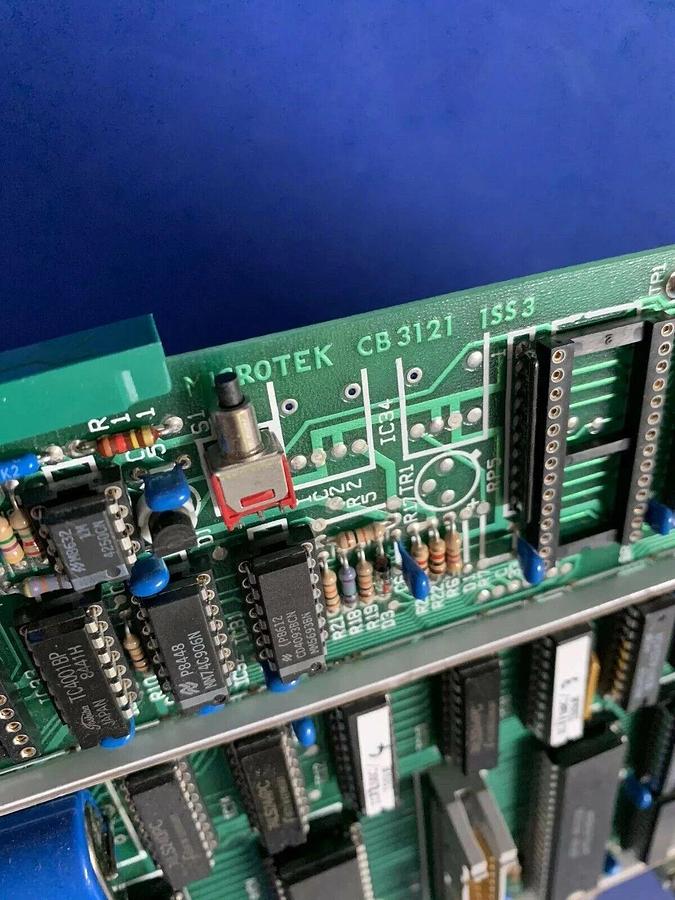 Used MICROTEK CB3121 ISS 3 PCB Assembly, Used