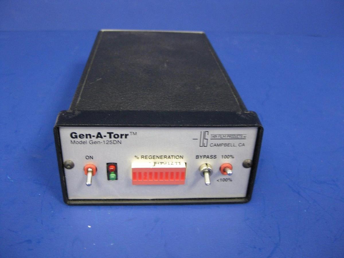 Used US Thin Film Products Gen-A-Torr Gen-125DN Regeneration Analyzer, Used