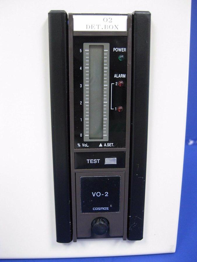 Used TEL Tokyo Electron Cosmos VO-2 O2 Gas Detector and Power Supply Assy, Used