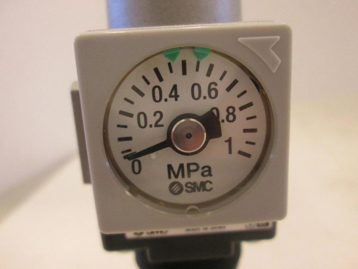 Used SMC, AR20-01BE, Regulator, 0-1 MPa, Used