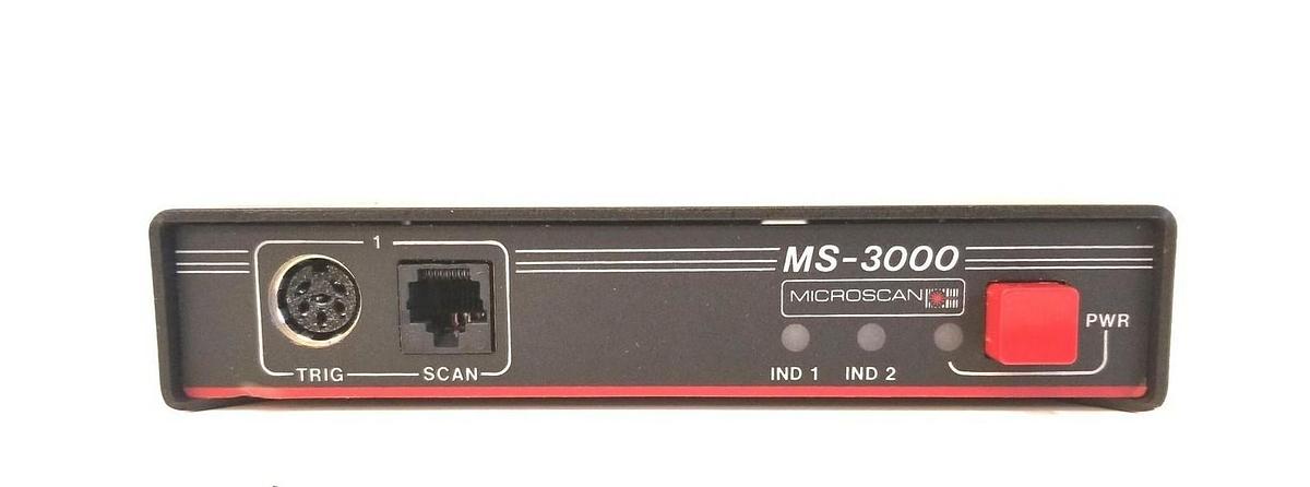 Used Microscan MS-3000 Barcode Scanner 99-500008-03