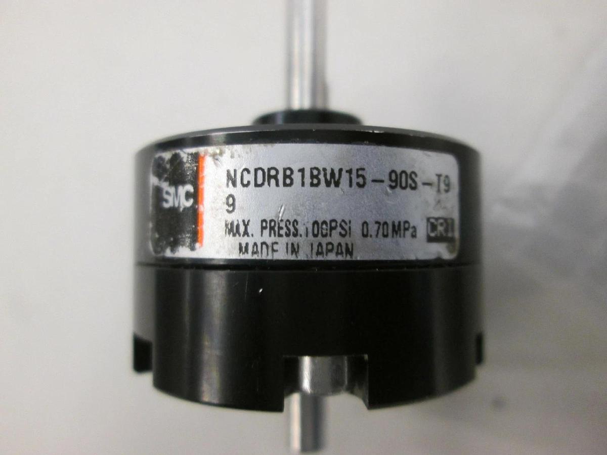 Used SMC, NCDRB1BW15-90S-T99, Miniature Rotary Actuator, Used