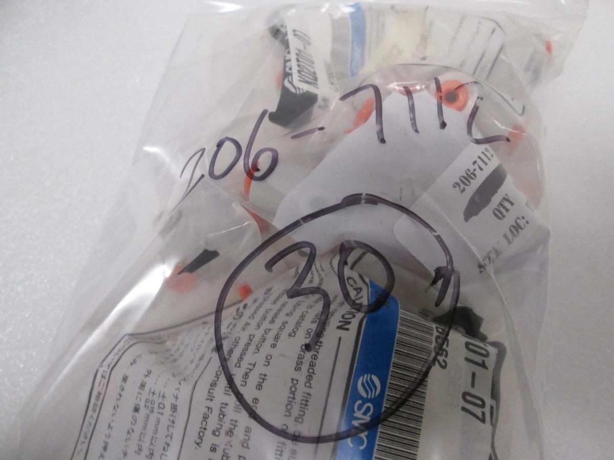 SMC, KQ2T01-07, 206-7112, New, Lot of 30
