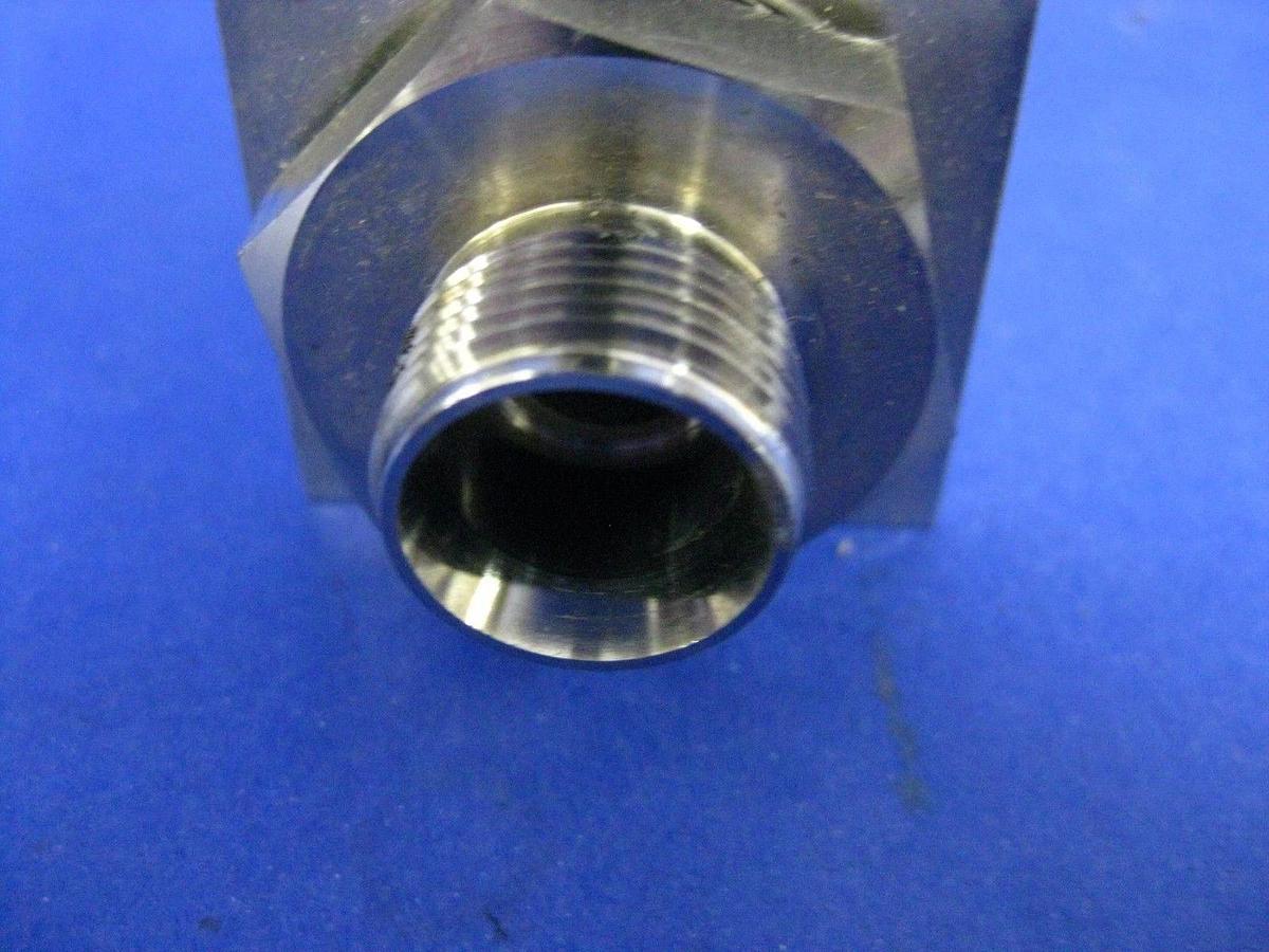 Used Fujikin SS 1/4 Turn 2 Way Ball Valve, TEL 0120-064661, 1/2" Swagelok - LOT of 2
