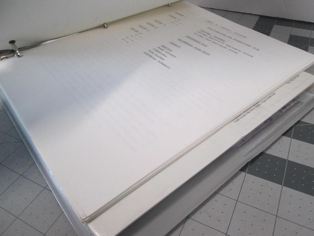 Used Lufran, 052-SRE-480-600EEC, Ultrapure DI Water Heater Manual, Used