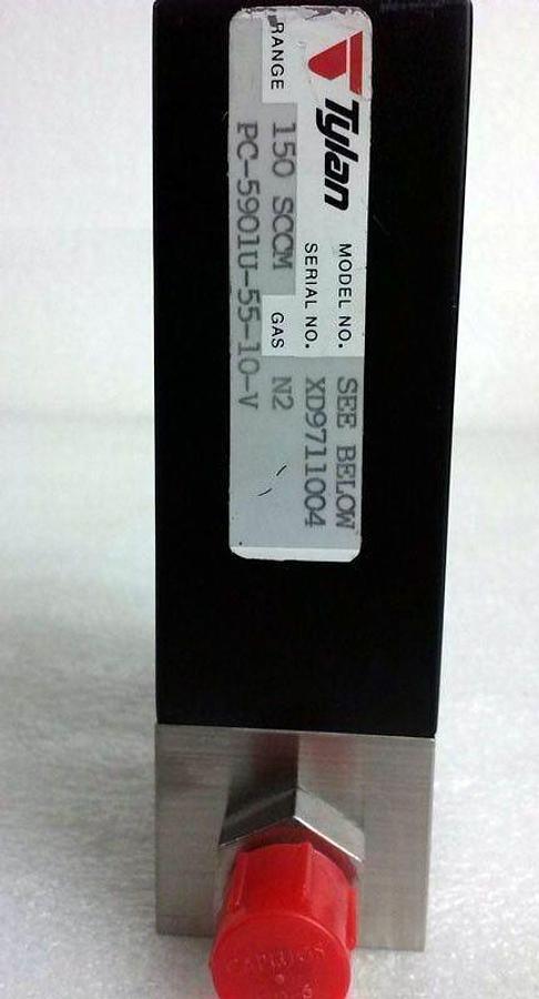 Used Tylan PC-5901U-55-10-V, MFC, Mass Flow Controller, N2,150 SCCM, Used