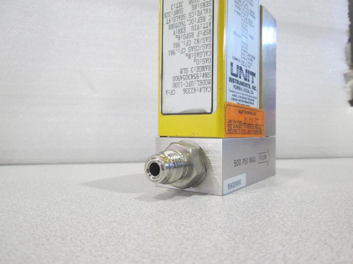 Used Unit UFC-1100 Mass Flow Controller, Gas o2, 3 SLM