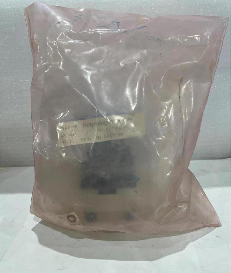 Agru, PVDF HP, Solef, Diaphragm Valve, New in Bag