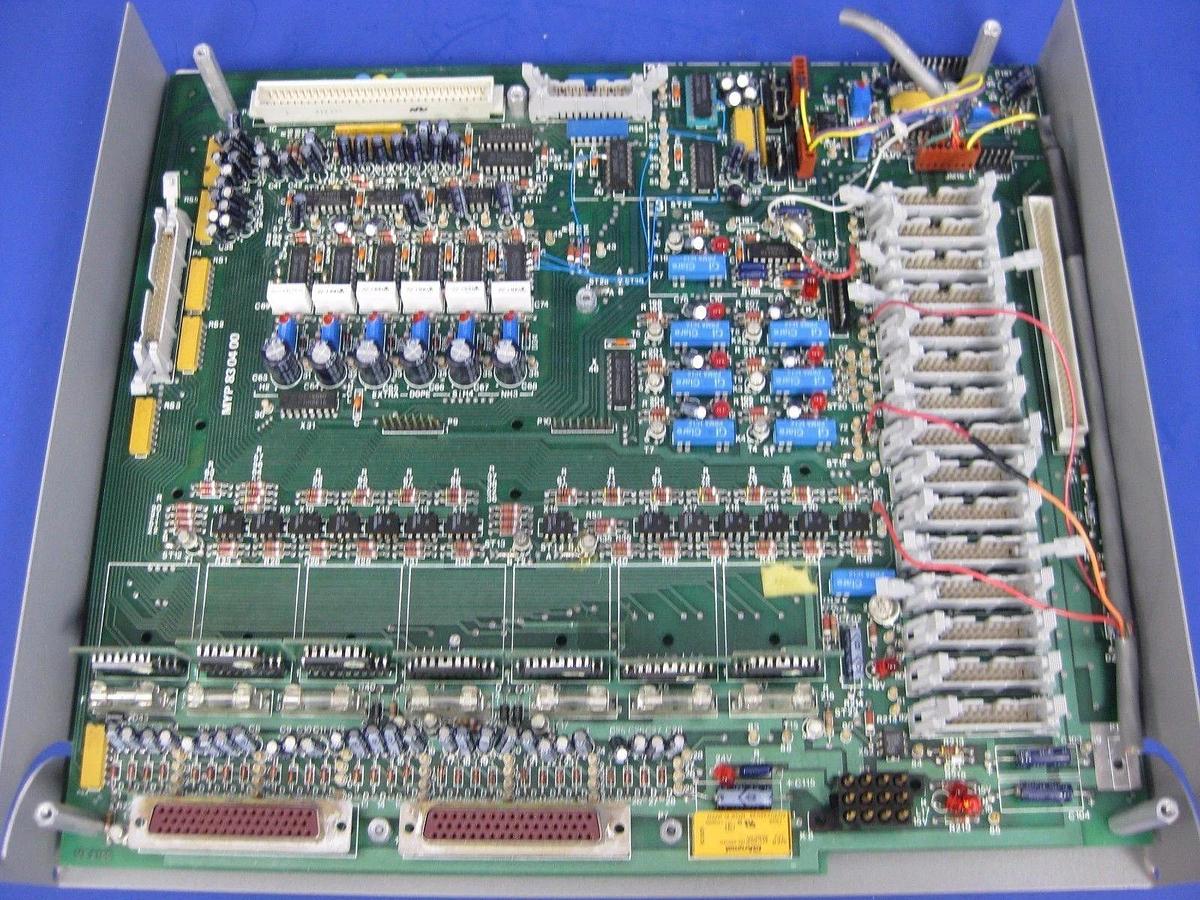 Used Semy Engineering Gas Interface PCB, MYP830400B with Case, Used