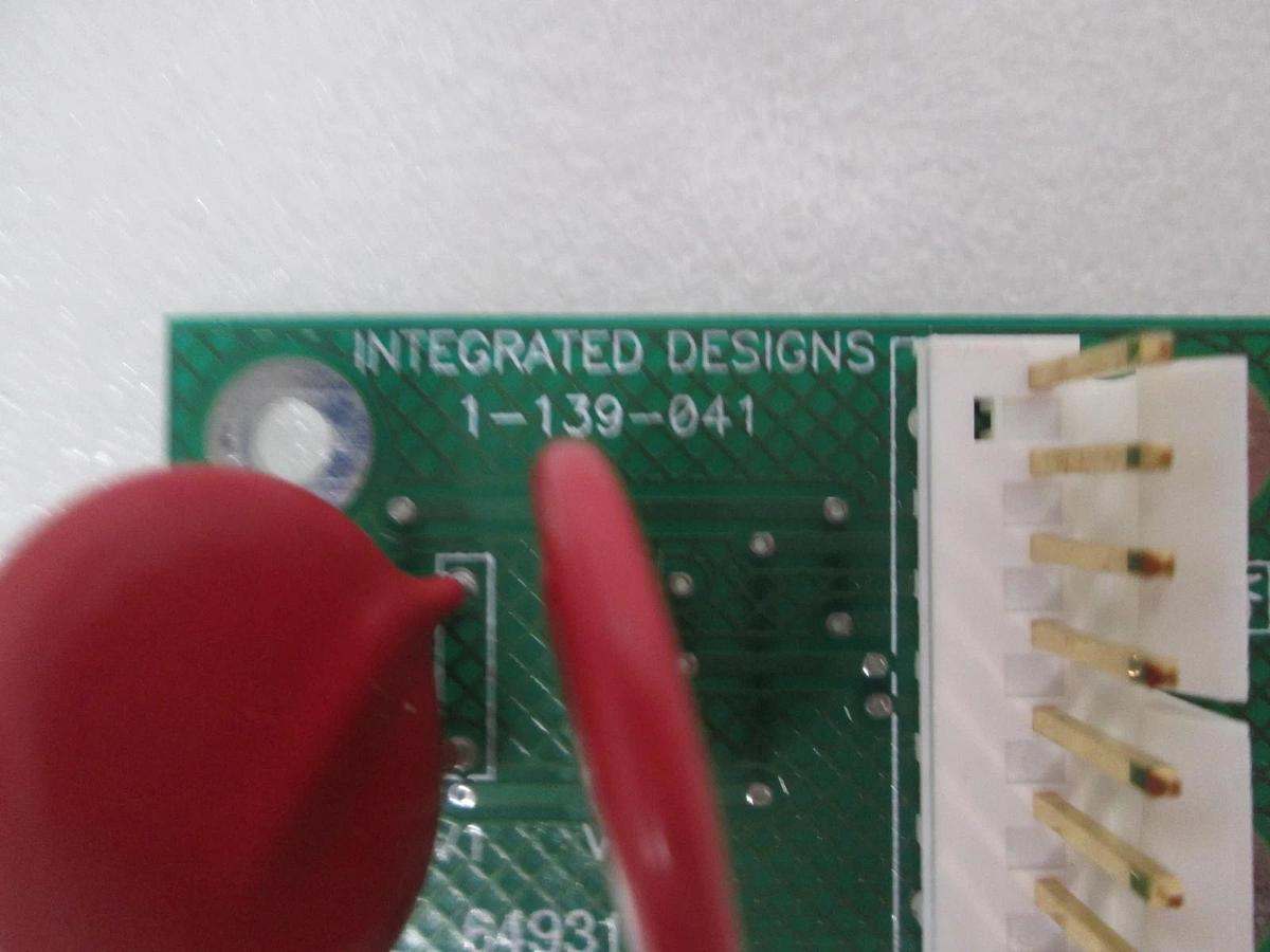 Integrated Designs, 1-139-041, Dual Volt A/C Filter PCB, New