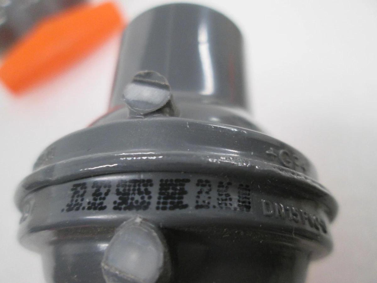 GF Piping Systems, DN15 PVC-U, 145 PSI, New, Lot of 2