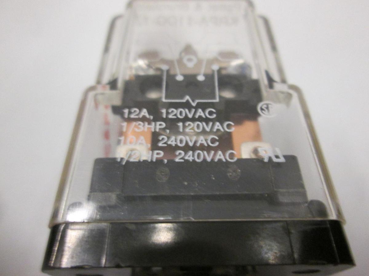 Used Potter & Brumfield, KRPA-11DG-12, 12VDC Relay, Used