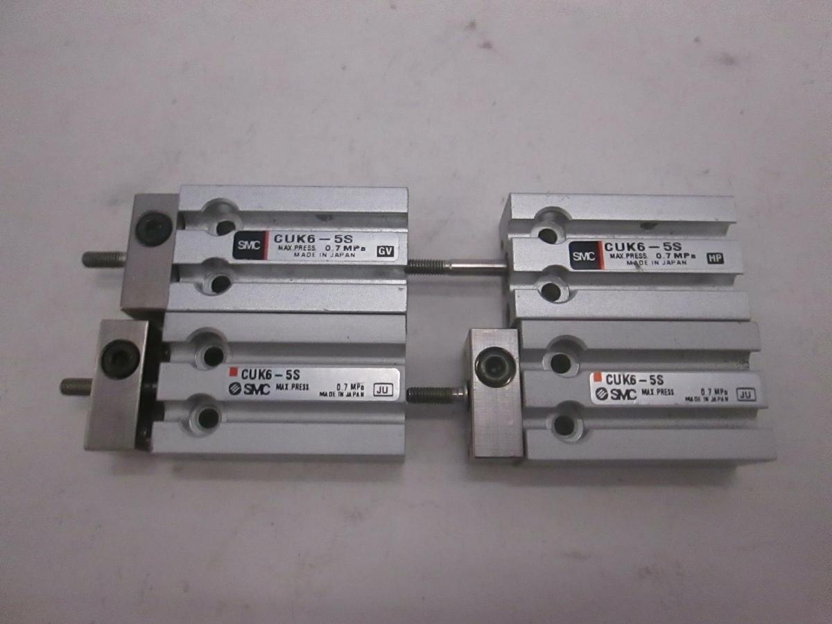 Used SMC, Slide Table, CUK6-5S, Used, Lot of 4