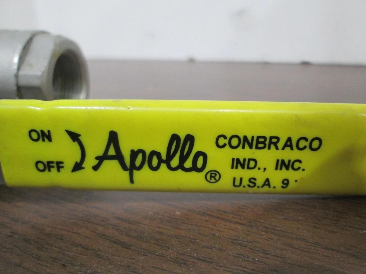 Used Apollo/Milwaukee, CF8M, 3/4", 2000 WOG, Ball Valve, Used, Lot of 2