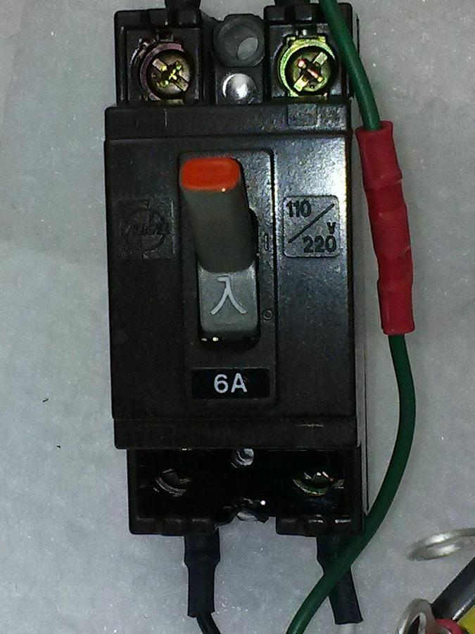 Used TEL Tokyo Electron Gas Box Power Strip with On/Off Switch, Used