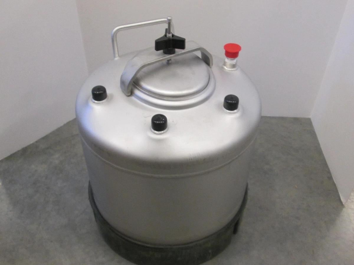 ALLOY PRODUCTS CORP, 5GAL PRESSURE CANISTER 12" DIA WIDE MOUTH, New
