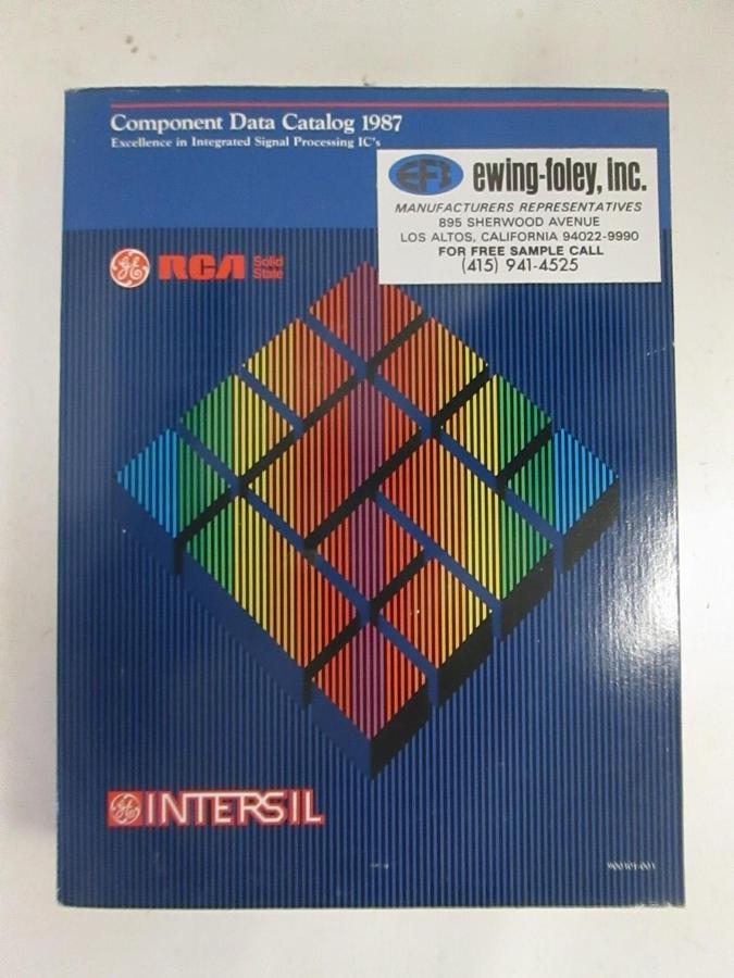 Used RCA Component Data Catalog 1987, Used