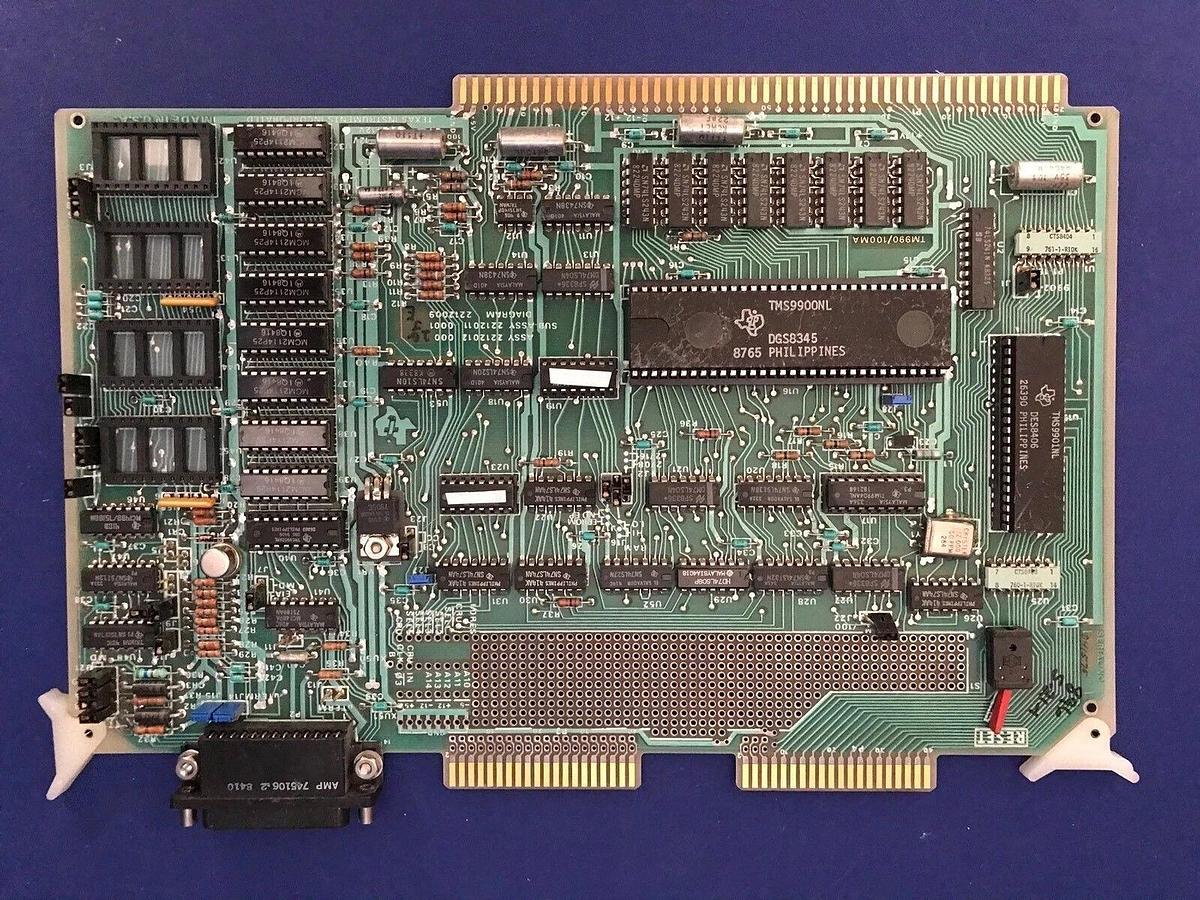 Used Texas Instruments 2212012-000 Rev 1G, PCB Assembly, Used