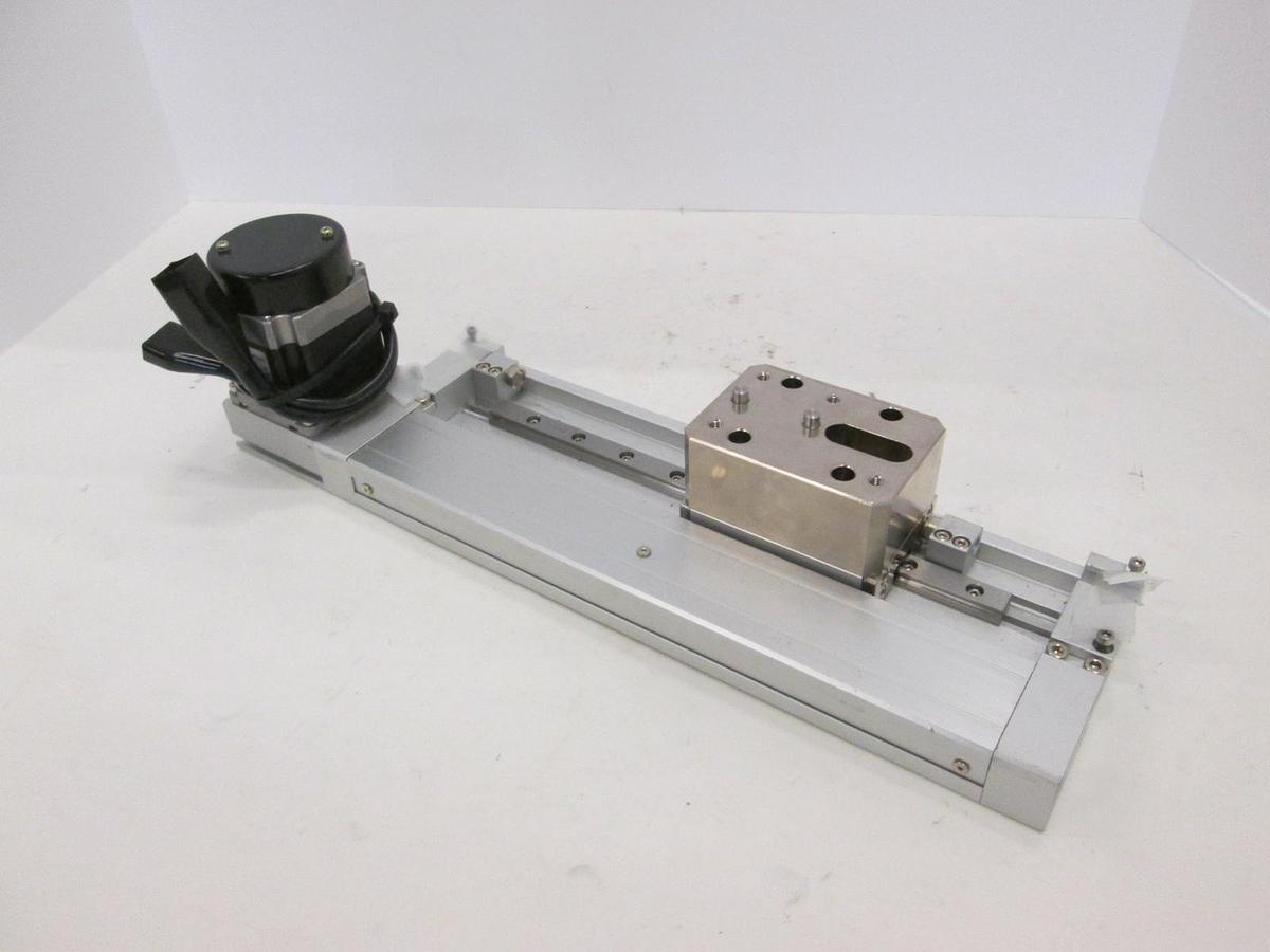 Used SMC, E-MY2H16-150TBNM-A90, High Precision Guide w/ Stepper Motor, Used