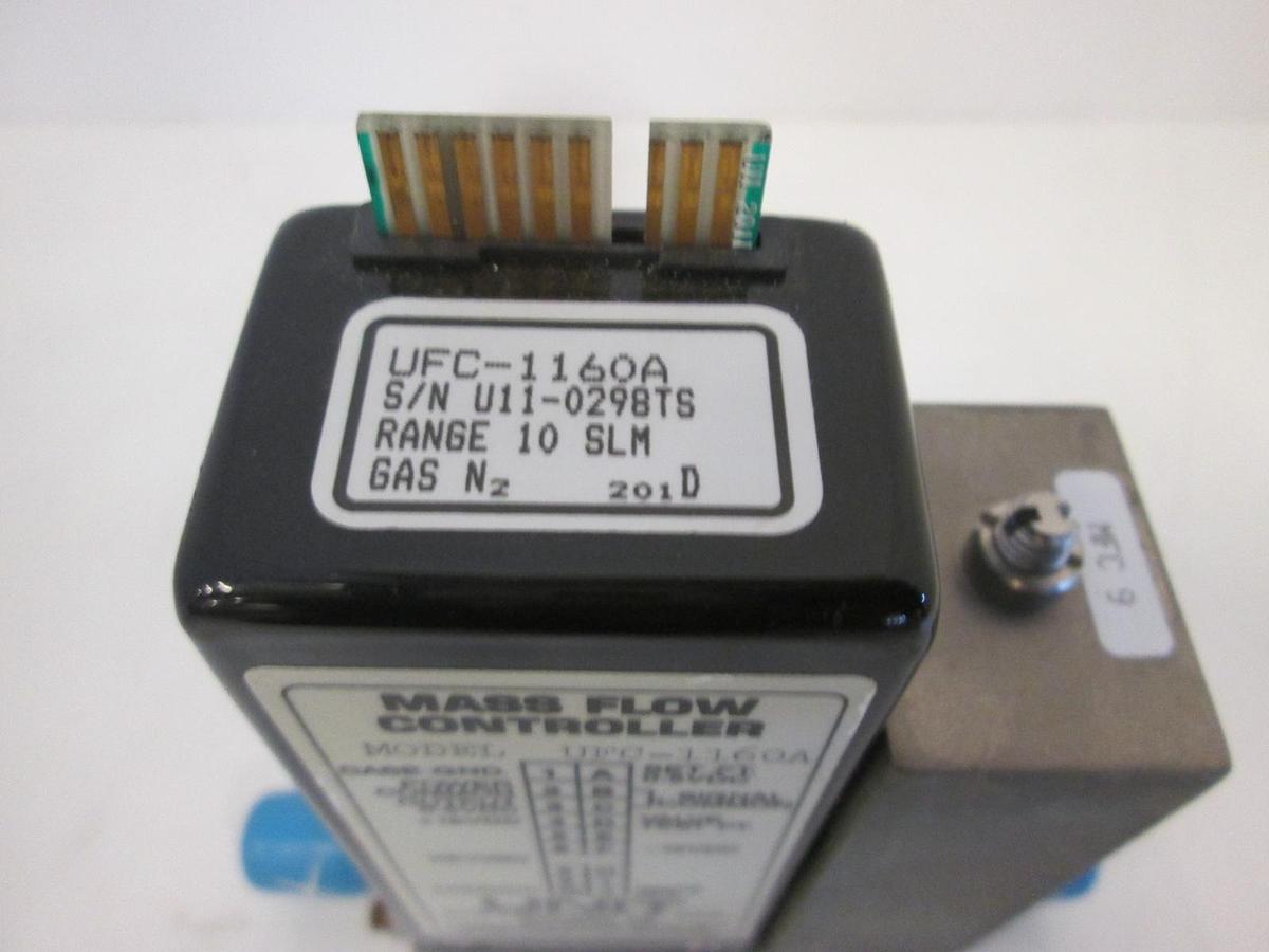 Used Unit Instruments, UFC-1160A, Mass Flow Controller, 10 SLM, N2, Used