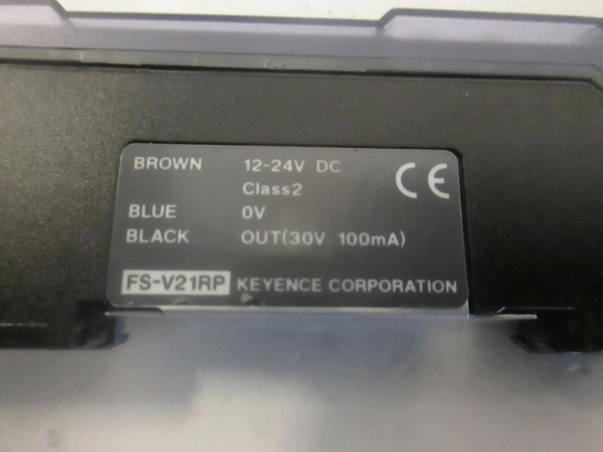 Used Keyence, Digital Fiber Sensor, FS-V21RP, Used