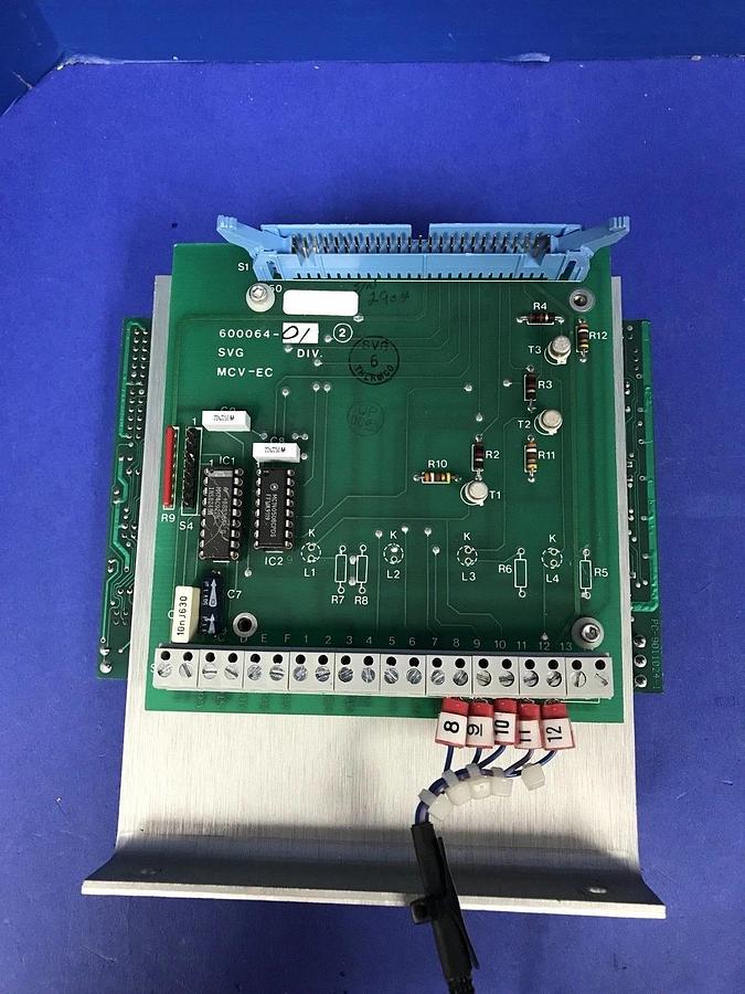 Used SVG 600064-01 MCV-EC & PC-9011-24 PCB Assembly, Used