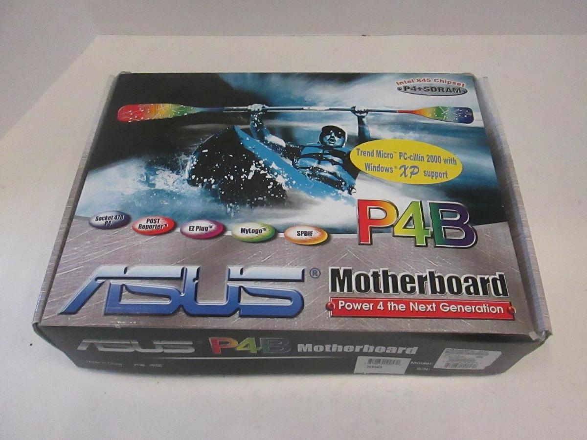 ASUS, Motherboard with Pentium, P4B, New
