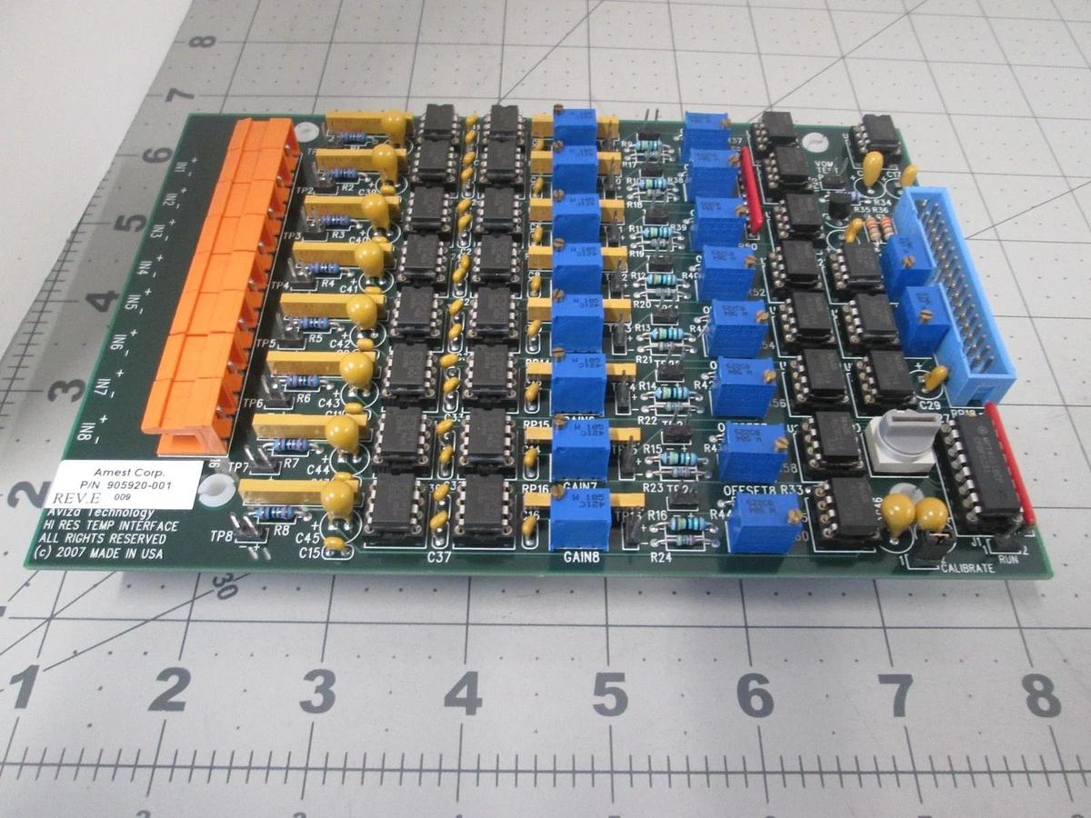 Aviza, 905920-001, Hi Res Temp Interface PCB Assy, New