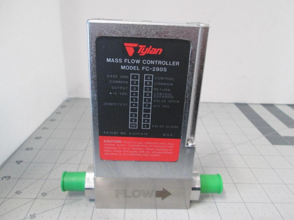 Tylan, FC-280SAV, O2, 1 SLPM, Mass Flow Controller, New