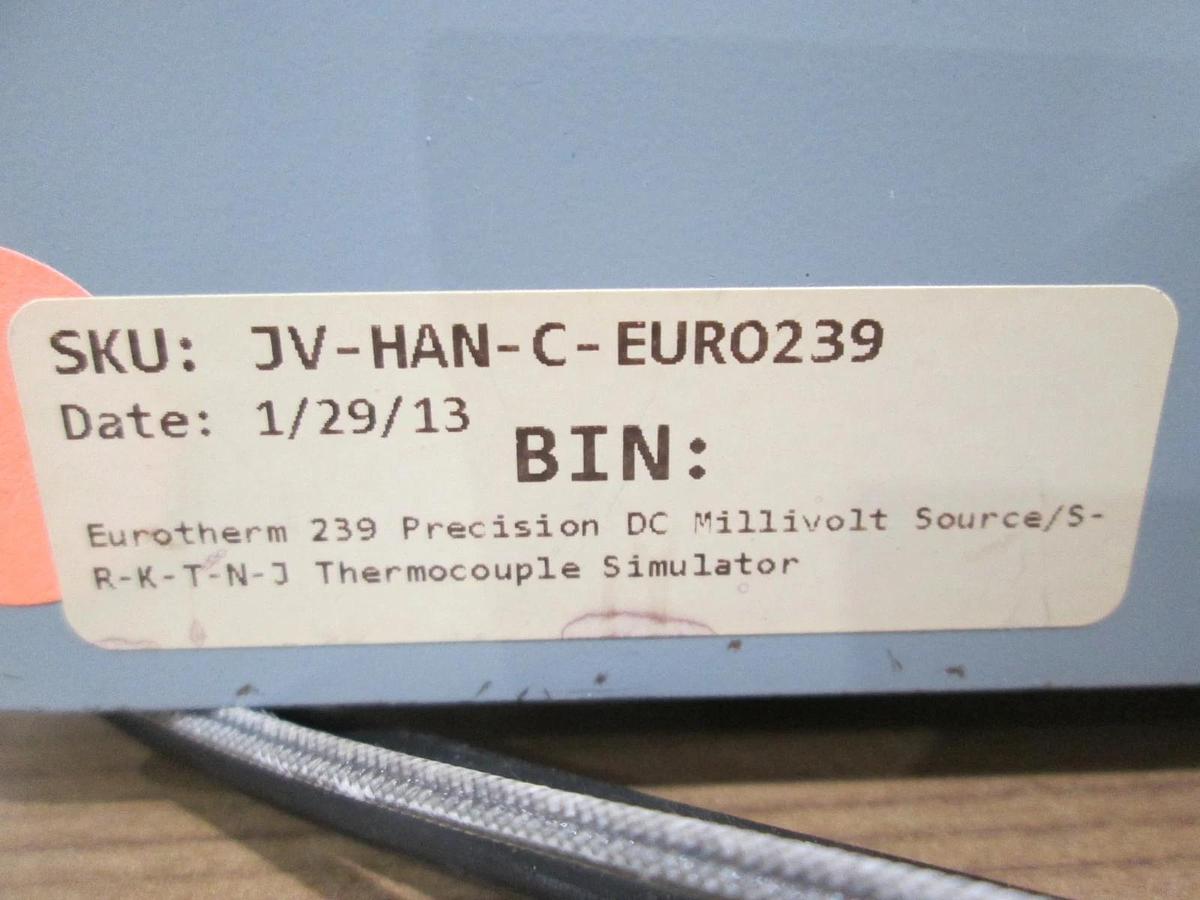 Used Eurotherm, 239, JV-HAN-C-EURO239, Thermocouple Simulator, Used