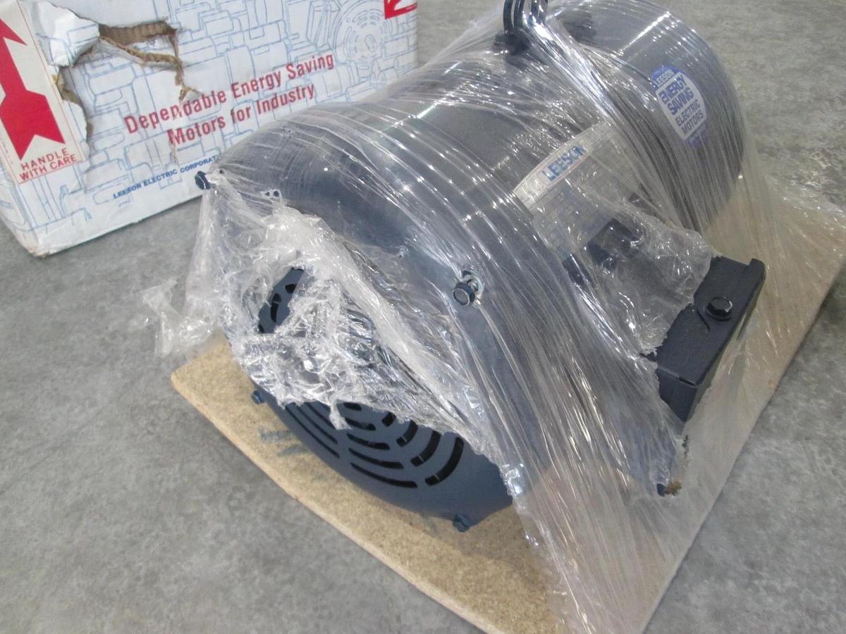 Leeson, C184T14FB7C, 5 H.P, 1425 RPM, 50Hz, 3.7KW, Electric Motor, New