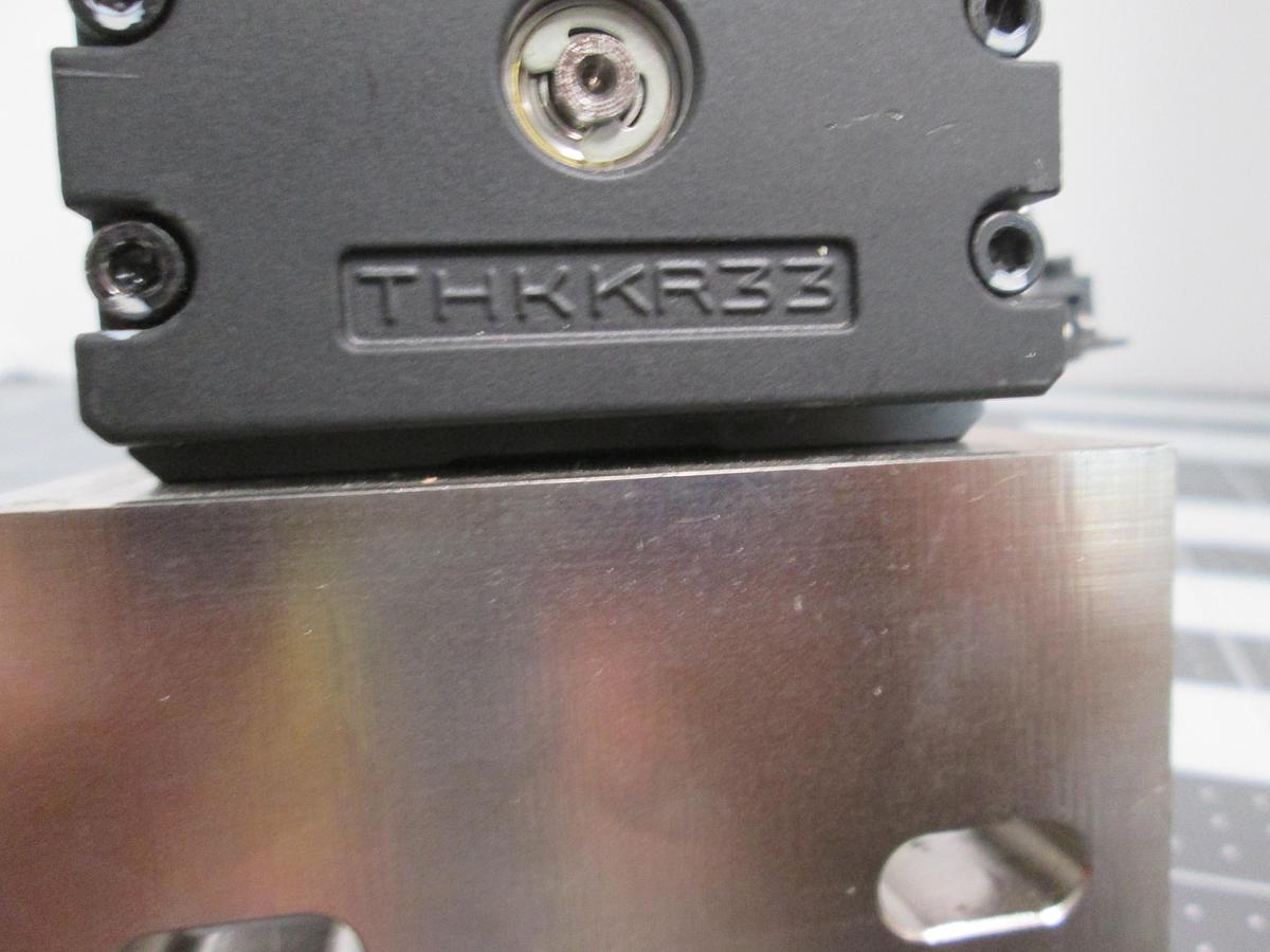 Used THK, KR33, LM Guide Linear Actuator Ball Screw Tested Working Industrial Automation