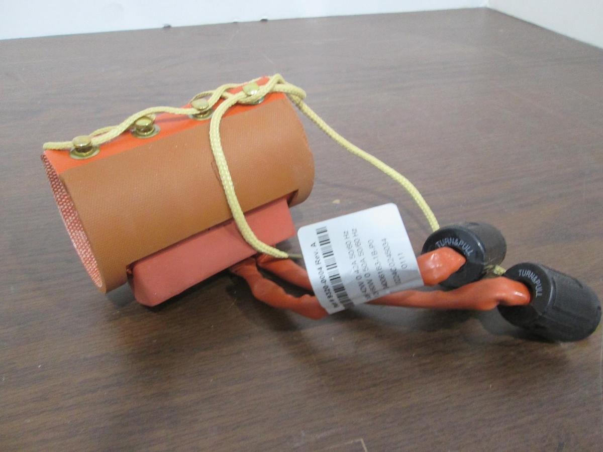 Used MKS, 9320-0004 REV A. HEATER JKT, 2 X 4-IN, NW50 VTR FORELINE, Used