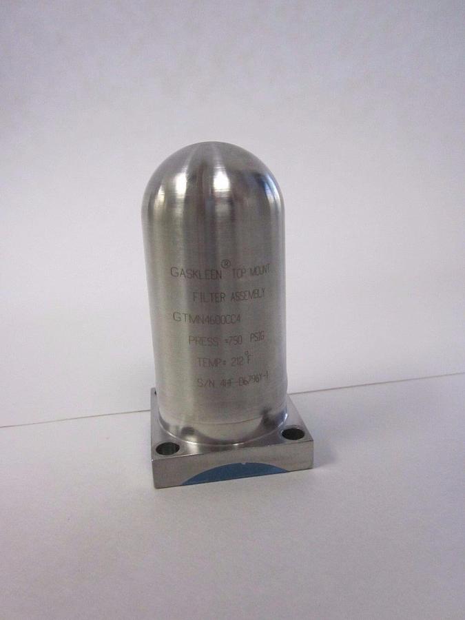 PALL Gaskleen GTMN4600CC4 Top Mount Filter, 1 1/2" C-Seal, Nickel Filter