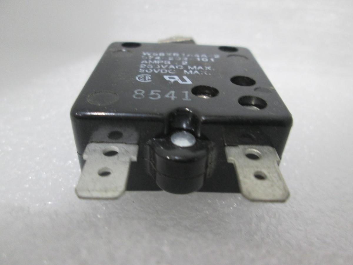 Potter & Brumfield, W58XB1A4A-2, Circuit Breaker, 2A, 250 VAC, New