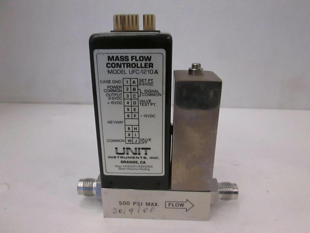 Used Unit UFC-1210A, Mass Flow Controller, 20 SLM, O2, Used