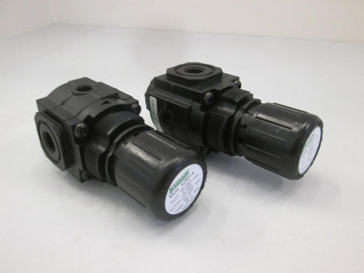 Used Speedaire, 4ZM14, Pressure Regulator, 300 PSIG, Used, Lot of 2