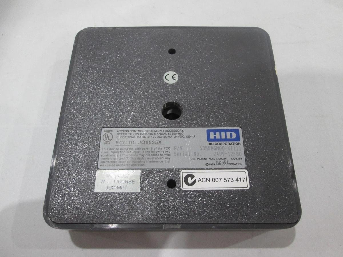 Used HID Corporation, 5355AGN00-K1111, Barcode Scanner, Used