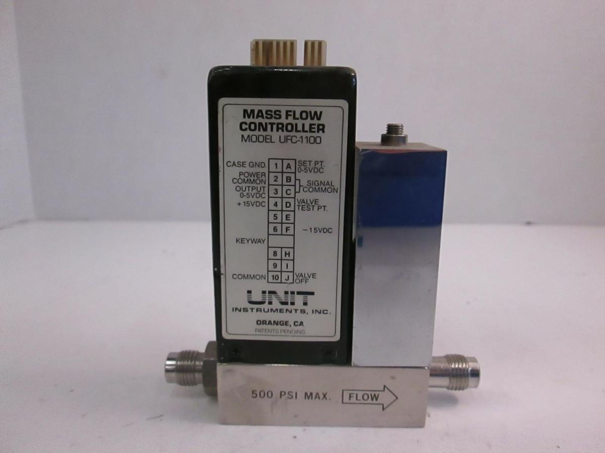 Used Unit UFC-1100 Mass Flow Controller, 10%PH3/AR, 500 SCCM, Used