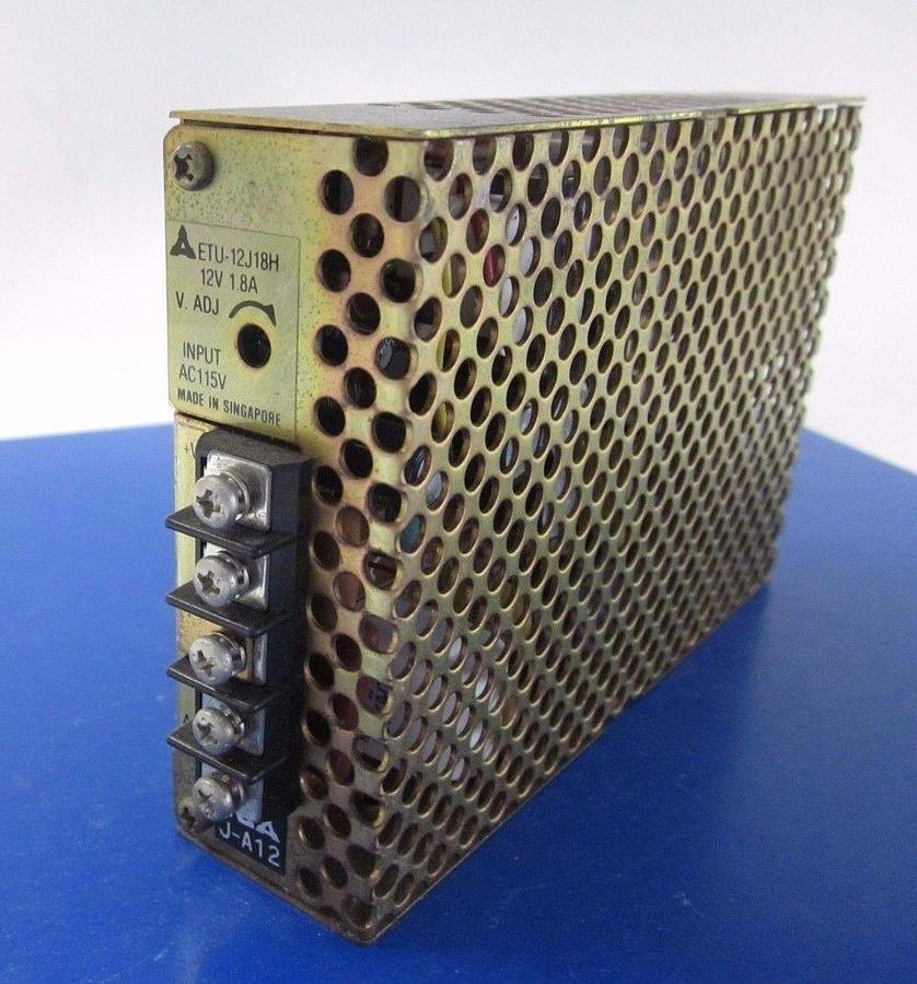 Used Matsushita ETU-12J18H Adjustable Power Supply, 12V, 1.8A, Input: AC 115V
