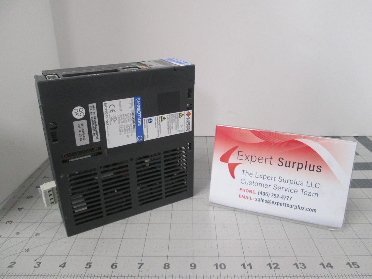 Used Sanyo Denki, QH1L034B-01D, SanMotion, AC Servo System, Used