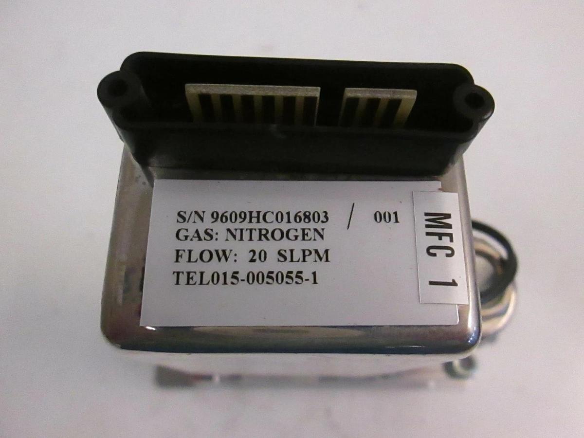 Used Brooks 5964, Mass Flow Controller, MFC, Gas: N, 20 SLPM, 1/4" VCR, Used