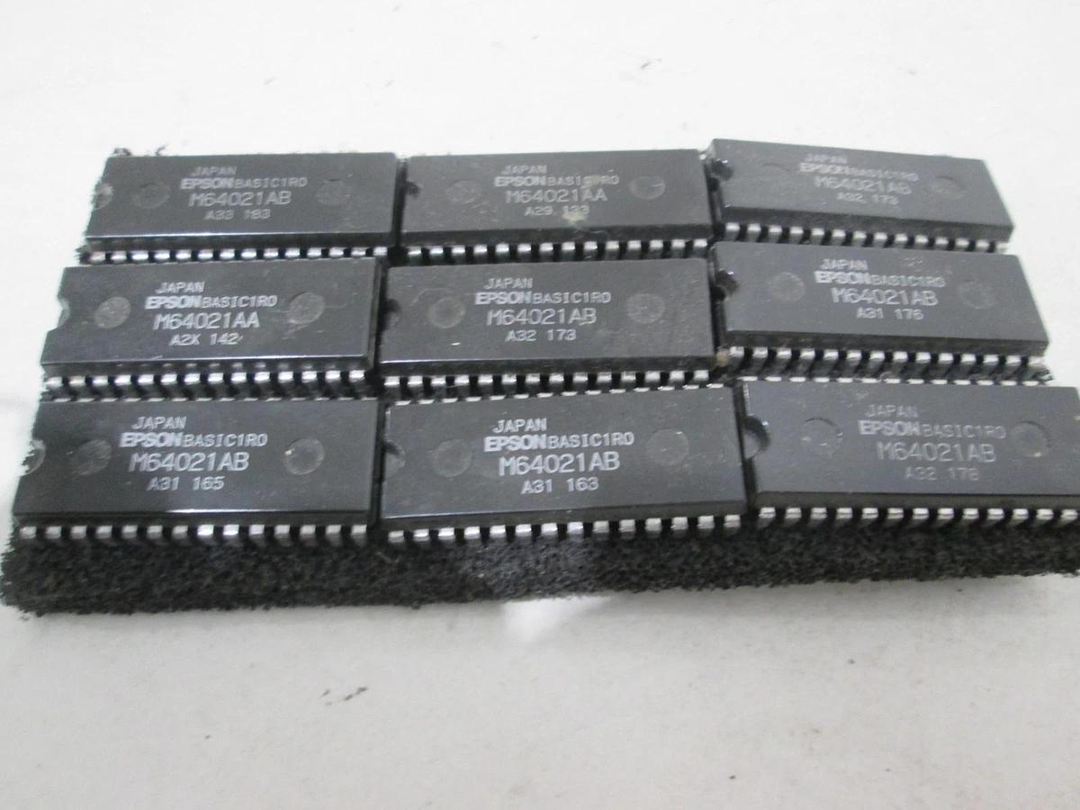 Epson, M64021AB, Integrated Circuit, New, Lot of 8