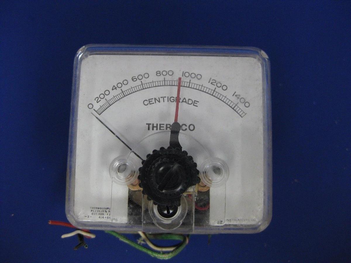 Used API 26-6634-2101 Centigrade Shielded Meter 0-1400 C , Used