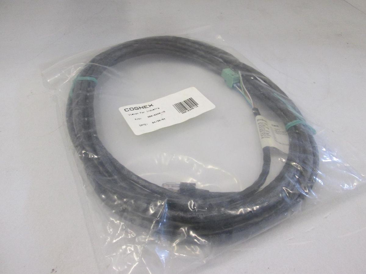 Used Cognex, 300-0340-15, Standard Breakout Cable, New