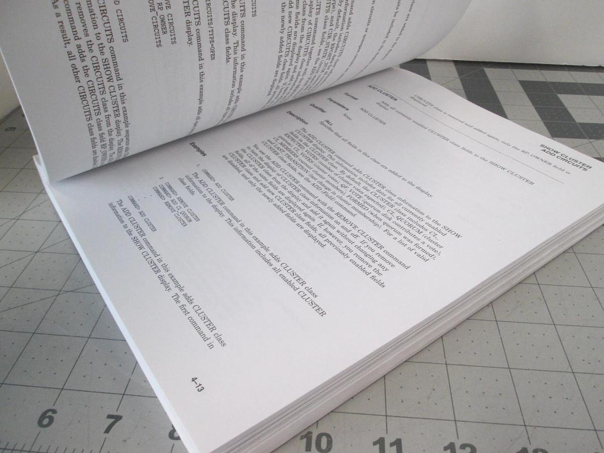 Used Digital, OpenVMS System Management Utilities Referance Manual: M-Z, Used